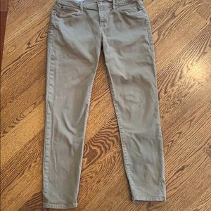 Gap Olive Green denim
